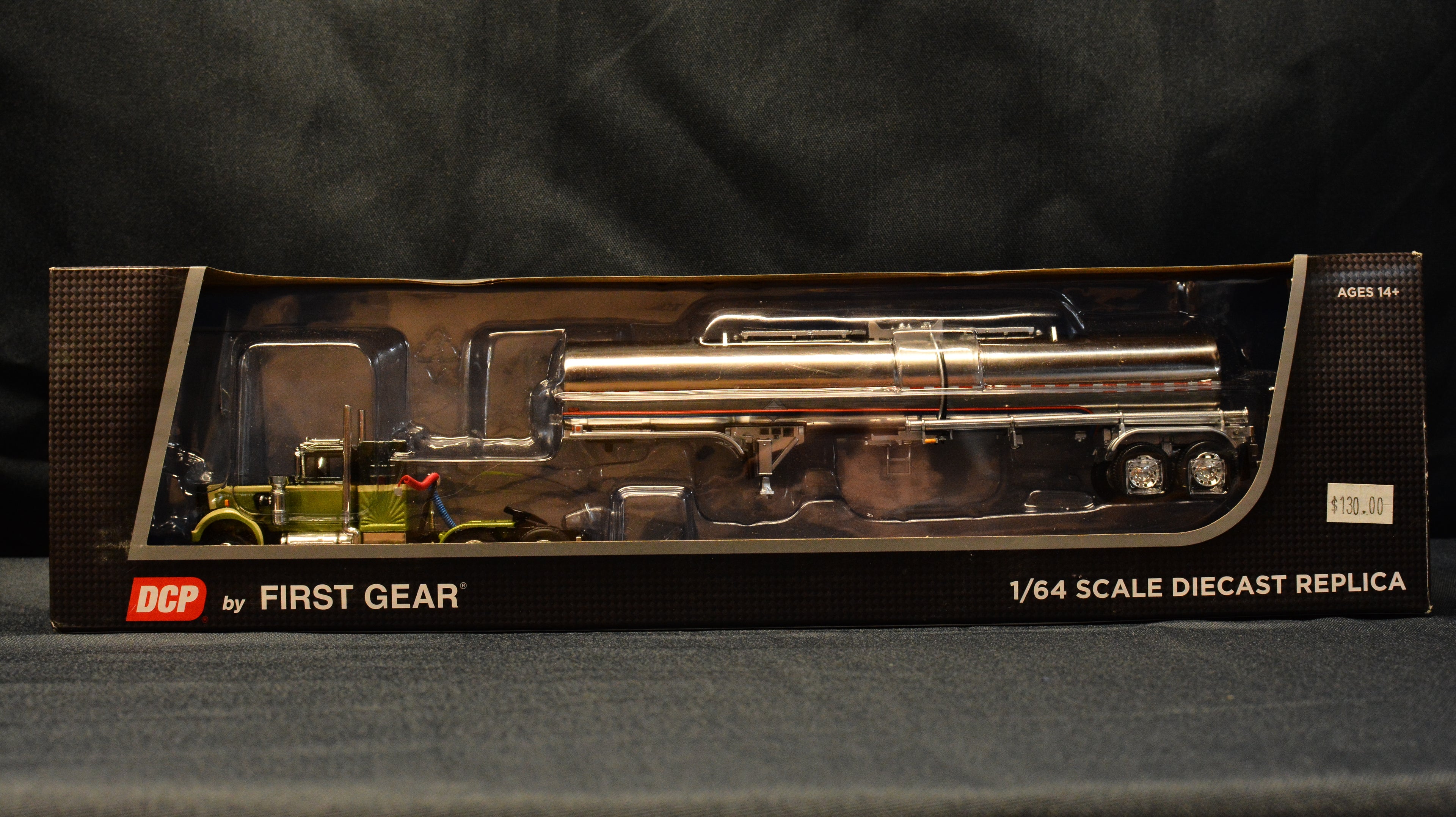 60-1640 White Western Star 4900 w/ Brenner Chem Trailer