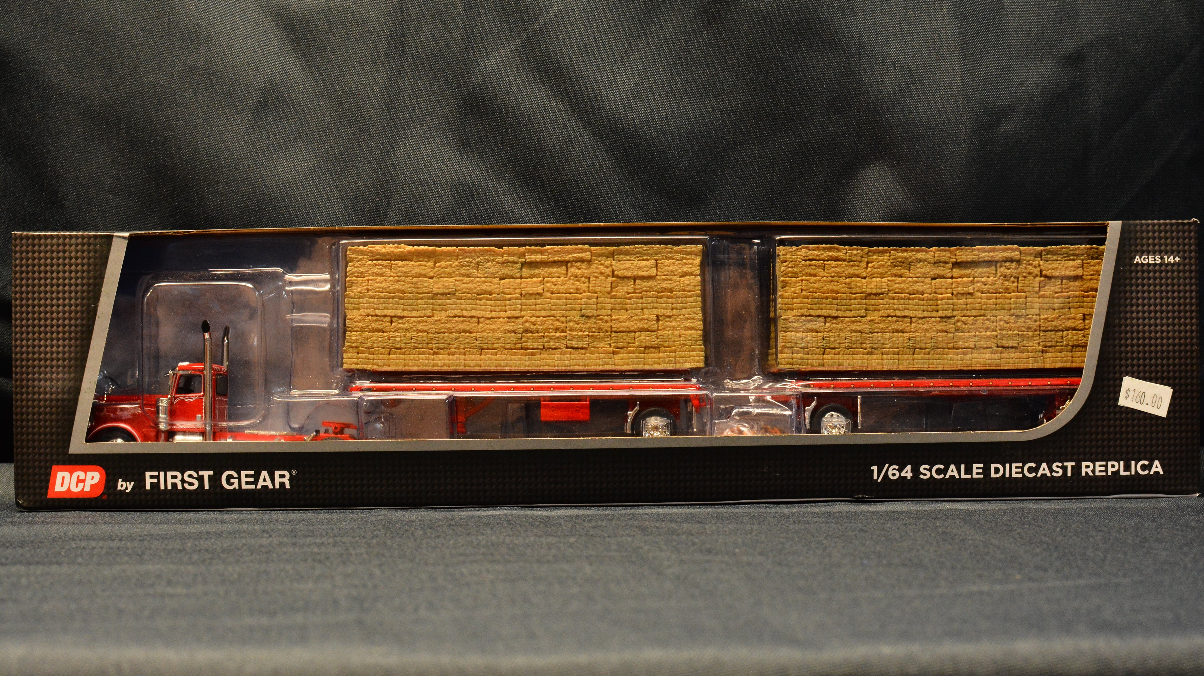 60-1894 Peterbilt 389 Day Cab & Hay Load