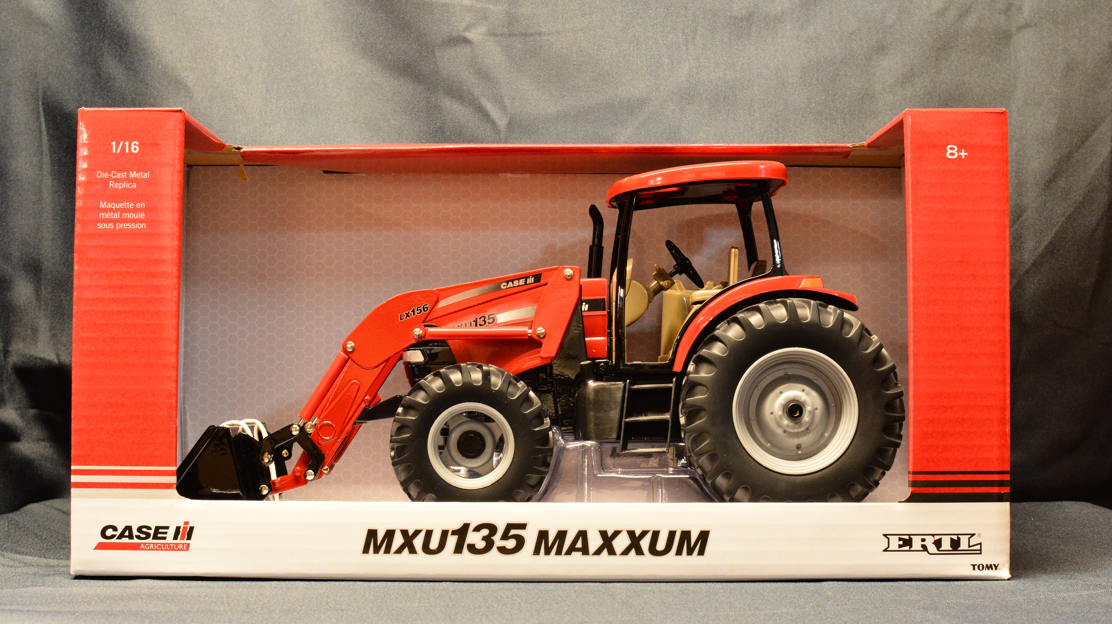 44359 1/16 CIH MXU135 w/Loader